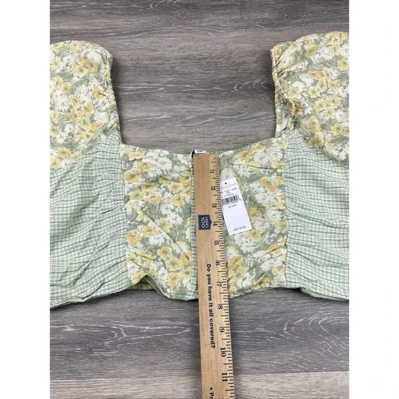 American Eagle Boho Crop Top Womens XXL Halter Blouse New Plus Size - Picture 2 of 8